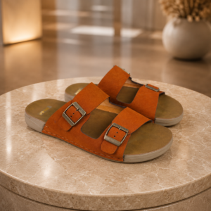Prestige Leather Buckle Slide